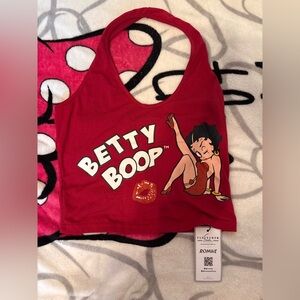 | Small Red Crop Top |
